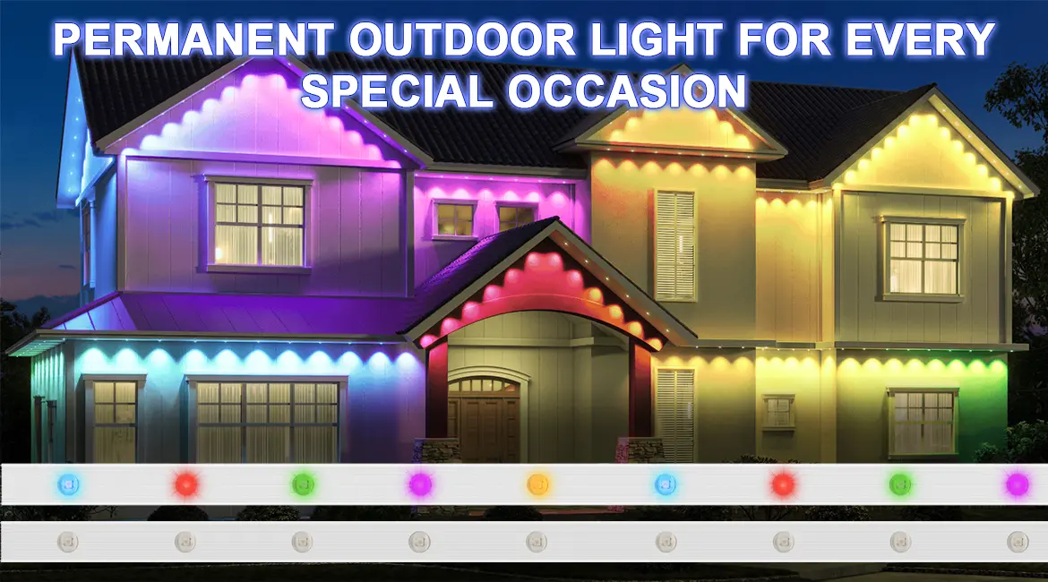 best permanent outdoor lights
